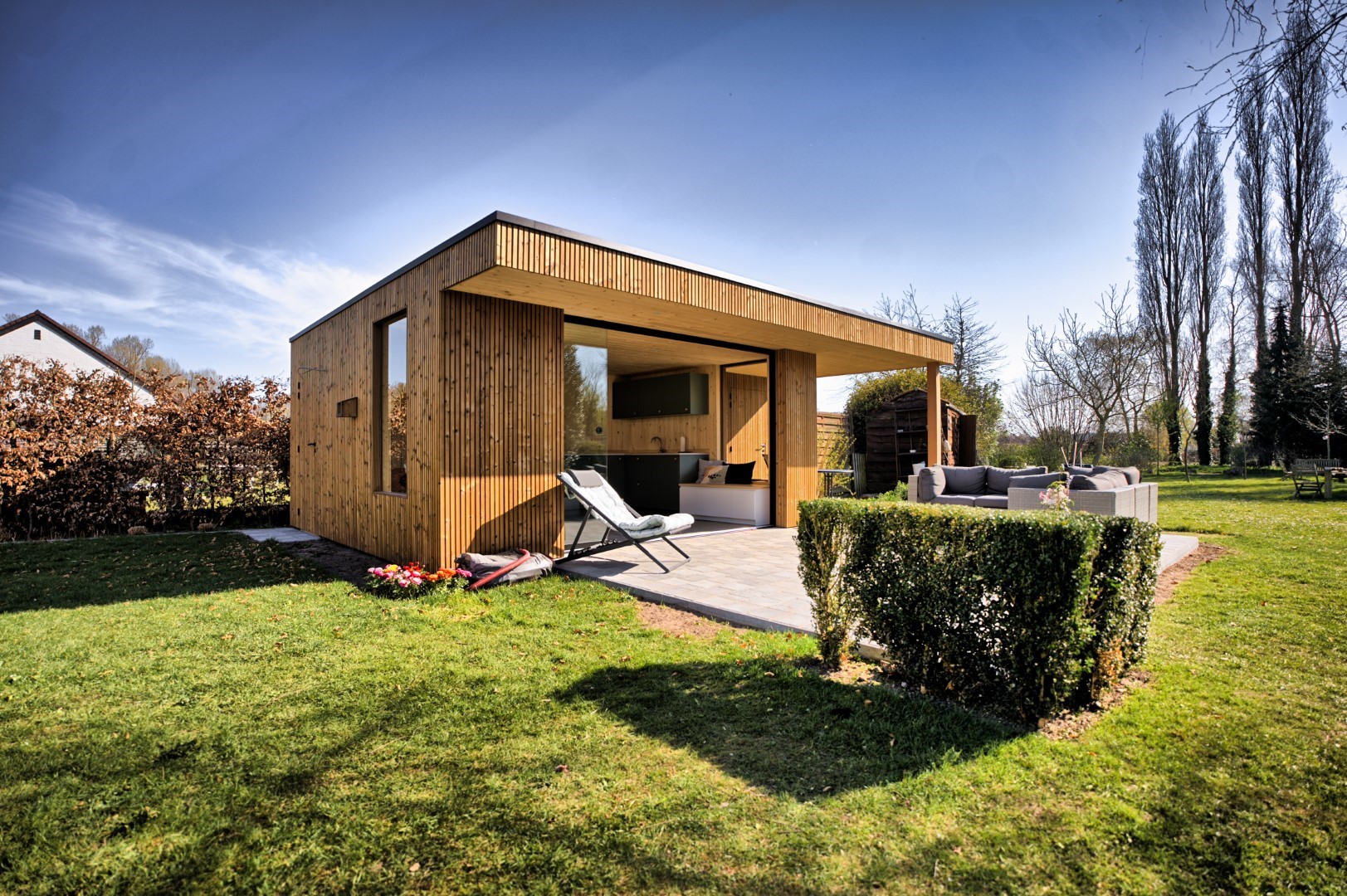 moderne tuinhuizen